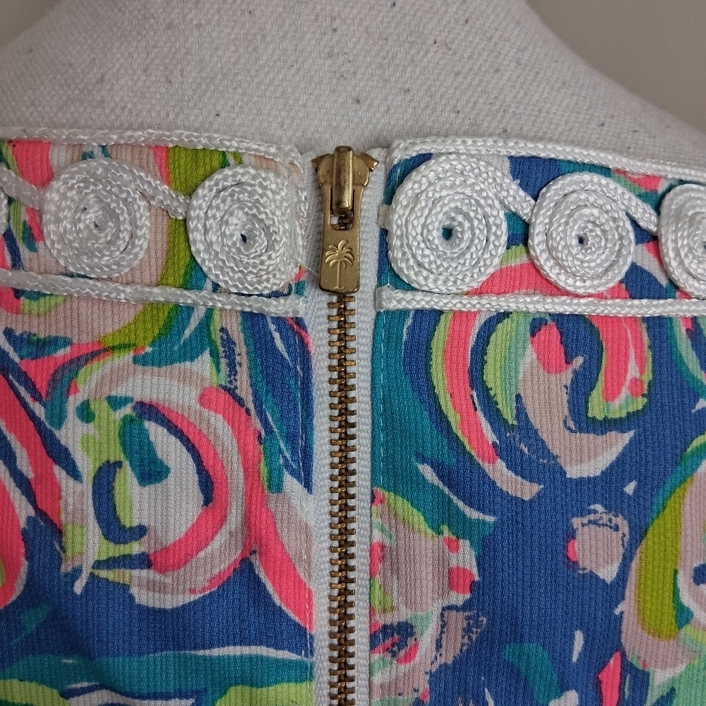 Lilly Pulitzer Gabby Shift Dress Size 4 - Picture 3 of 11